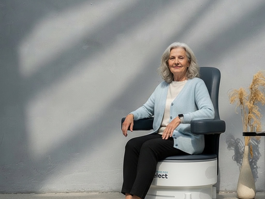 Inkontinentz Beckenboden Seniorin